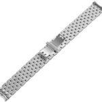MICHELE MS18EH235009 CSX 18mm Stainless Steel Silver Watch Bracelet