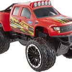 Hot Wheels RC Red Ford F-150, Full-Function Remote-Control Toy Truck, Large Wheels & High-Performance Engine, 2.4 Ghz with Range of 65Ft