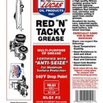 Lucas 10005-30PK Red N’ Tacky Grease, (Pack of 30)